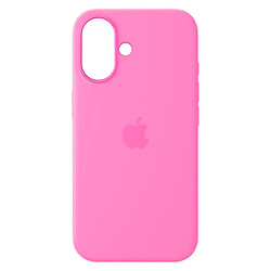 Чохол (накладка) Apple iPhone 16, Silicone Classic Case, Peony, MagSafe, Рожевий