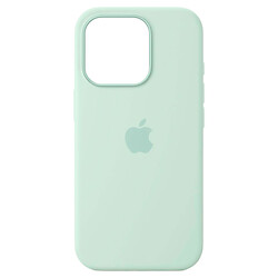 Чохол (накладка) Apple iPhone 16 Pro, Silicone Classic Case, Aquamarine, MagSafe, Бірюзовий