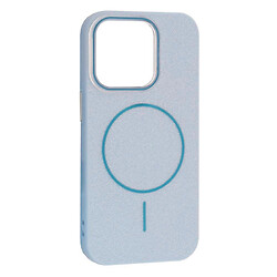 Чехол (накладка) Apple iPhone 15 Pro Max, Air Beats Sunshine, MagSafe, Синий