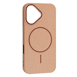 Чехол (накладка) Apple iPhone 16, Air Beats Sunshine, MagSafe, Золотой