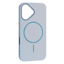 Чохол (накладка) Apple iPhone 16 Plus, Air Beats Sunshine, MagSafe, Синій