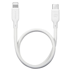 USB кабель Momax DL35W Zero Apple iPhone SE 2022 / iPhone 14 Pro Max / iPhone 14 Plus / iPhone 14 Pro / iPhone 14 / iPhone 13 Pro / iPhone 13 Mini / iPhone 13 / iPhone 13 Pro Max / iPhone 12 Mini / iPhone 12 Pro Max, Lightning, 0.3 м., Белый
