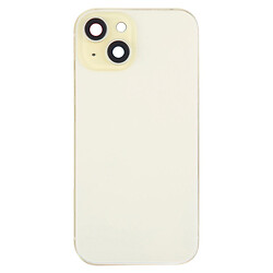 Корпус Apple iPhone 15, High quality, Желтый