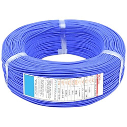 Кабель 14AWG в силиконовой изоляции 50 см (синий)