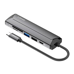 USB Hub LDNIO DS-56H, Сірий