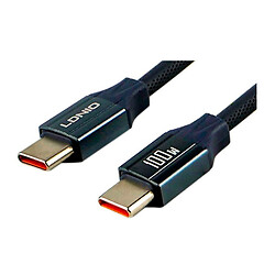 USB кабель LDNIO LC442c, Type-C, 2.0 м., Сірий