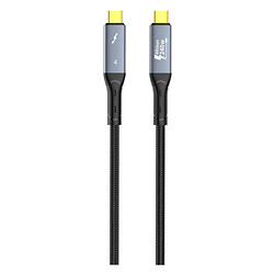 USB кабель LDNIO TC11c, Type-C, 1.0 м., Черный