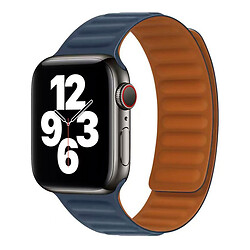 Ремінець Apple Watch 38 / Watch 40, Magnetic Silicone, Midnight Blue, Синій