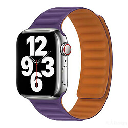 Ремешок Apple Watch 42 / Watch 44, Magnetic Silicone, Dark Cherry, Фиолетовый