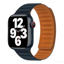 Ремешок Apple Watch 42 / Watch 44, Magnetic Silicone, Midnight, Черный