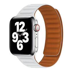 Ремешок Apple Watch 42 / Watch 44, Magnetic Silicone, Белый