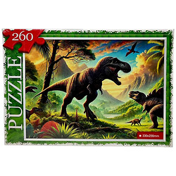 Пазли "ДИНОЗАВРИ", 260 елементів, Danko Toys