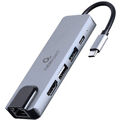 USB Hub Cablexpert, Срібний