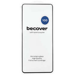 Захисне скло Motorola Moto G04/Moto G04s/XT2421-13 Moto E14, BeCover, Чорний