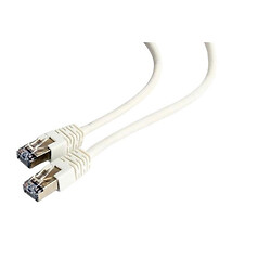 Патч-корд Cablexpert PP6-0.25M/W, 0.25 м., Белый