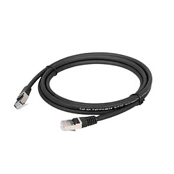 Патч-корд Cablexpert PP6A-LSZHCU-BK-1M, 1.0 м., Черный