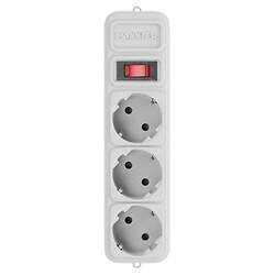 Подовжувач мережі Maxxter SPM3-G-15G, 4.5 м., Білий