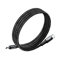 USB кабель Remax CB07, Type-C, 1.2 м., Черный