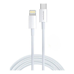 USB кабель WUW X181 Apple iPhone SE 2022 / iPhone 14 Pro Max / iPhone 14 Plus / iPhone 14 Pro / iPhone 14 / iPhone 13 Pro / iPhone 13 Mini / iPhone 13 / iPhone 13 Pro Max / iPhone 12 Mini / iPhone 12 Pro Max / iPhone 12 Pro, Lightning, 1.0 м., Белый