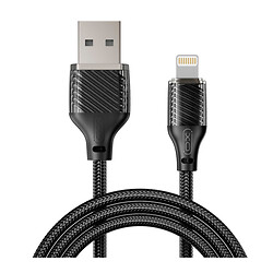 USB кабель XO NB291 Apple iPhone SE 2022 / iPhone 14 Pro Max / iPhone 14 Plus / iPhone 14 Pro / iPhone 14 / iPhone 13 Pro / iPhone 13 Mini / iPhone 13 / iPhone 13 Pro Max / iPhone 12 Mini / iPhone 12 Pro Max / iPhone 12 Pro, Lightning, 1.0 м., Чорний