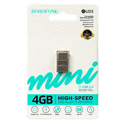 USB Flash Borofone BUD5 Finesse Mini, 4 Гб.