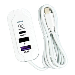 USB Hub WUW C246, Type-C, Белый