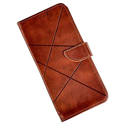 Чохол (книга) Xiaomi Redmi 10 Pro Max / Redmi Note 10 Pro, Business Clasp, Коричневий