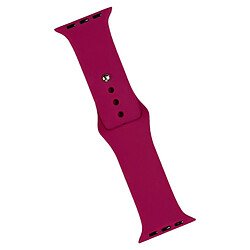 Ремешок Apple Watch 42 / Watch 44, Silicone WatchBand, Red Violet, Красный