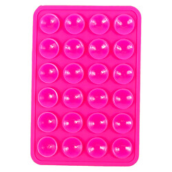 Держатель-присоска Sticker Side Silicone, Малиновый