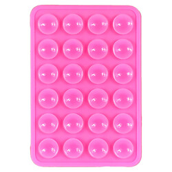 Держатель-присоска Sticker Side Silicone, Розовый