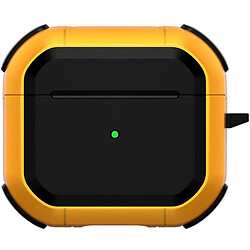 Чехол (накладка) Apple AirPods 4, Epik Black Edition, Желтый