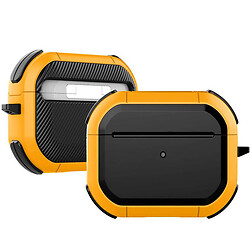 Чохол (накладка) Apple AirPods Pro, Epik Black Edition, Жовтий