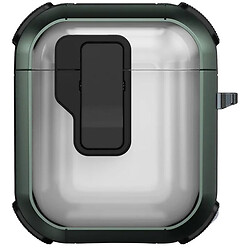 Чехол (накладка) Apple AirPods / AirPods 2, Epik Locking Button, Apple Green, Зеленый