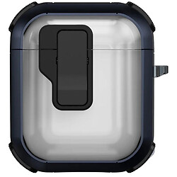Чехол (накладка) Apple AirPods / AirPods 2, Epik Locking Button, Синий