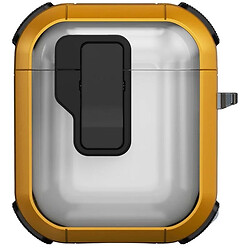 Чохол (накладка) Apple AirPods / AirPods 2, Epik Locking Button, Жовтий
