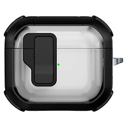 Чохол (накладка) Apple AirPods 3, Epik Locking Button, Чорний