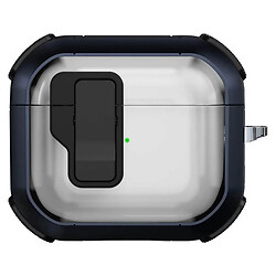 Чохол (накладка) Apple AirPods 3, Epik Locking Button, Синій