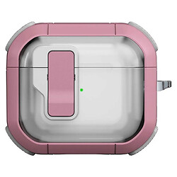 Чохол (накладка) Apple AirPods 4, Epik Locking Button, Рожевий