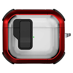 Чехол (накладка) Apple AirPods 4, Epik Locking Button, Красный