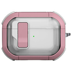 Чохол (накладка) Apple AirPods Pro 2, Epik Locking Button, Рожевий