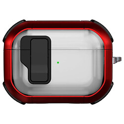 Чехол (накладка) Apple AirPods Pro 2, Epik Locking Button, Красный