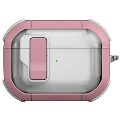 Чохол (накладка) Apple AirPods Pro, Epik Locking Button, Рожевий