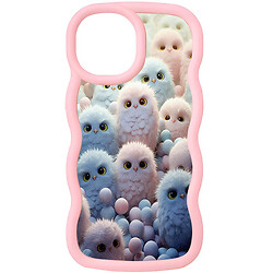 Чохол (накладка) Apple iPhone 13, Epik Cloudy Pictures, Owls, Малюнок