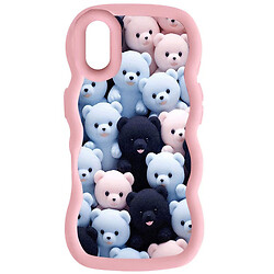 Чехол (накладка) Apple iPhone X / iPhone XS, Epik Cloudy Pictures, Bears, Рисунок