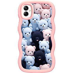 Чохол (накладка) Samsung A055 Galaxy A05, Epik Cloudy Pictures, Bears, Малюнок