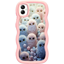 Чохол (накладка) Samsung A055 Galaxy A05, Epik Cloudy Pictures, Owls, Малюнок