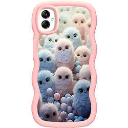 Чохол (накладка) Samsung A065 Galaxy A06, Epik Cloudy Pictures, Owls, Малюнок