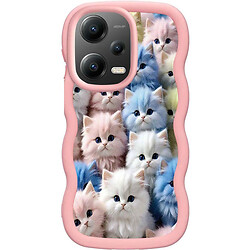 Чехол (накладка) Xiaomi Redmi Note 12 5G, Epik Cloudy Pictures, Kittens, Рисунок