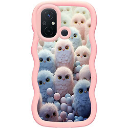 Чехол (накладка) Xiaomi Redmi 12C, Epik Cloudy Pictures, Owls, Рисунок
