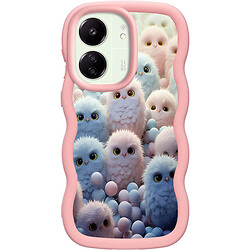 Чехол (накладка) Xiaomi Redmi 13C, Epik Cloudy Pictures, Owls, Рисунок